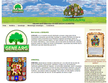 Tablet Screenshot of genearg.com